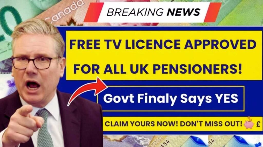 All UK Pensioners Get Free TV Licence